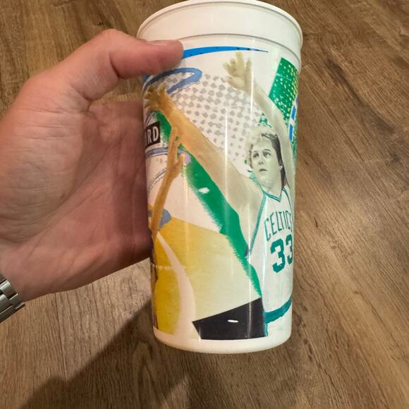 McDonald's Other - Vintage 1993 McDonald's Collector Cup - Larry Bird MVP Boston Celtics